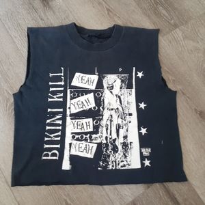 Bikini Kill crop top